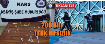 200 Bin Tl'lik hırsızlık