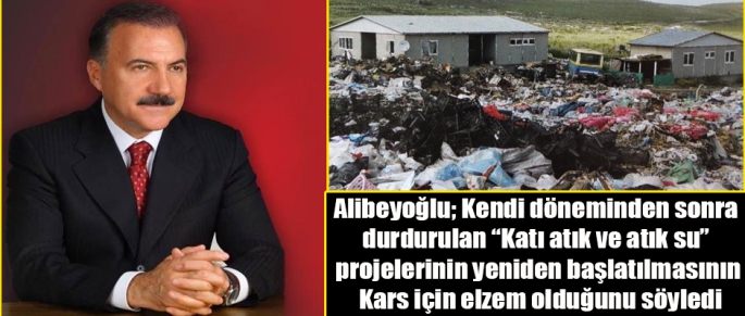 Alibeyoğlu, Durdurulan projeler acilen başlatılmalı!