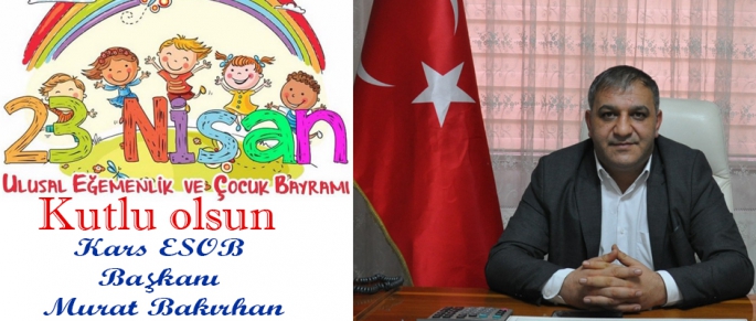 Başkan Bakırhan, Ulusal Egemenlik ve Çocuk Bayramı kutlu olsun