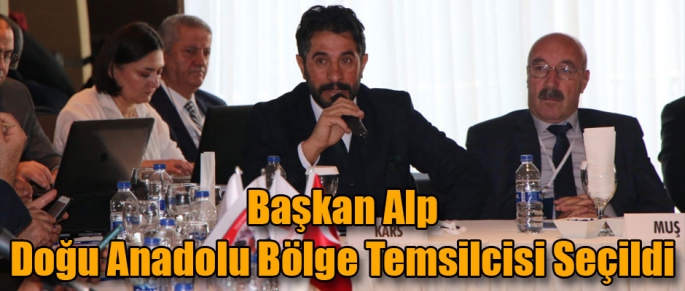 Eren Alp Doğu Anadolu Bölge Temsilcisi Seçildi
