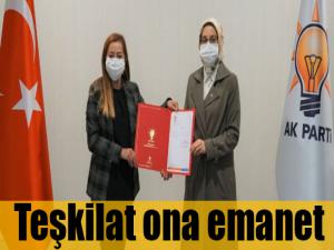 AK PARTİ KARS KADIN KOLLARI BAŞKANLIĞINA ZELAL SARA ATANDI