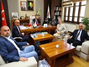 Avusturya Büyükelçisi Tılly, SERKAyı ziyaret etti