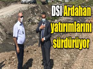DSİ 24. BÖLGE MÜDÜRLÜĞÜ ARDAHAN YATIRIMLARINI SÜRDÜRÜYOR