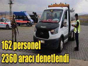 JANDARMA EKİPLERİ 3 GÜNDE 2 BİN 360 ARACI DENETLEDİ