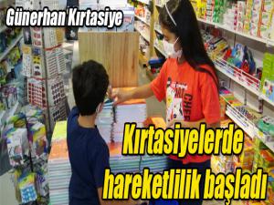 KARS'TA KIRTASİYELERDE HAREKETLİLİK BAŞLADI