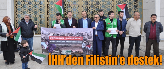 İHH’den Filistin’e destek!