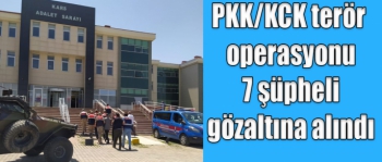 Kars'ta PKK/KCK operasyonu 