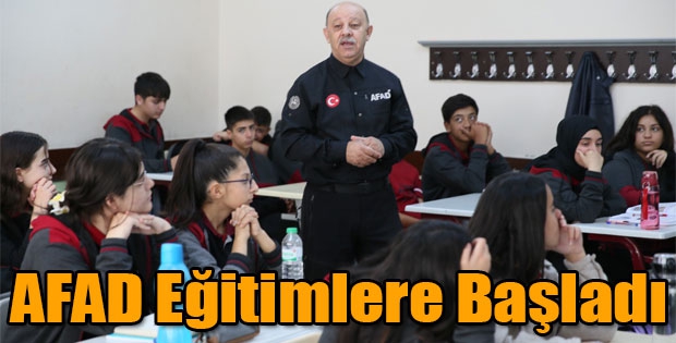 Kars AFAD Eğitimlere Başladı
