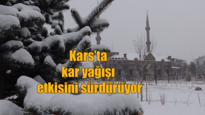 Kars kara teslim oldu