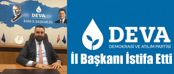 Kars’ta 6’lı masadan Başkan Güven Özen istifa etti