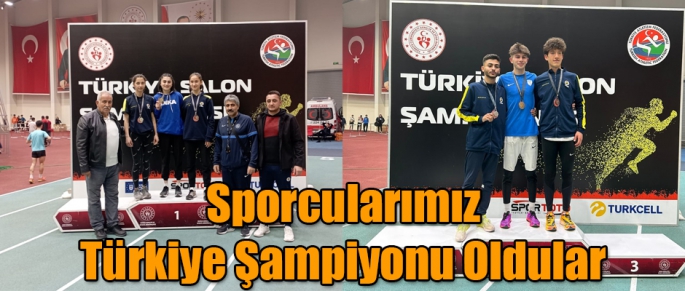 Karslı Sporcular Türkiye Şampiyonu Oldular