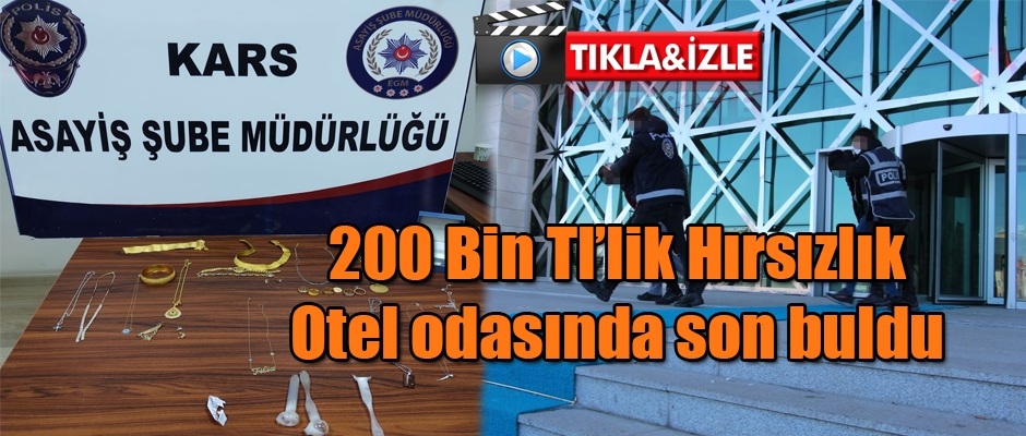 200 Bin Tl'lik hırsızlık