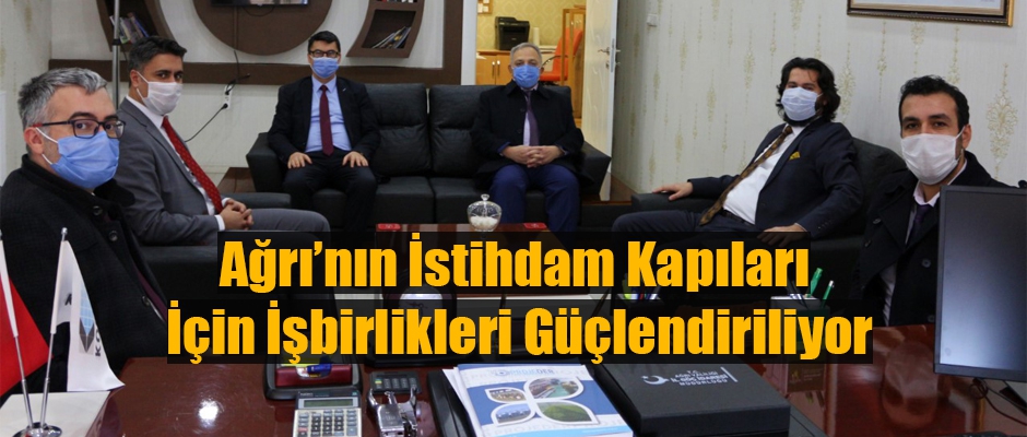 Ağrı'da İstihdam Kapıları İçin İşbirliği