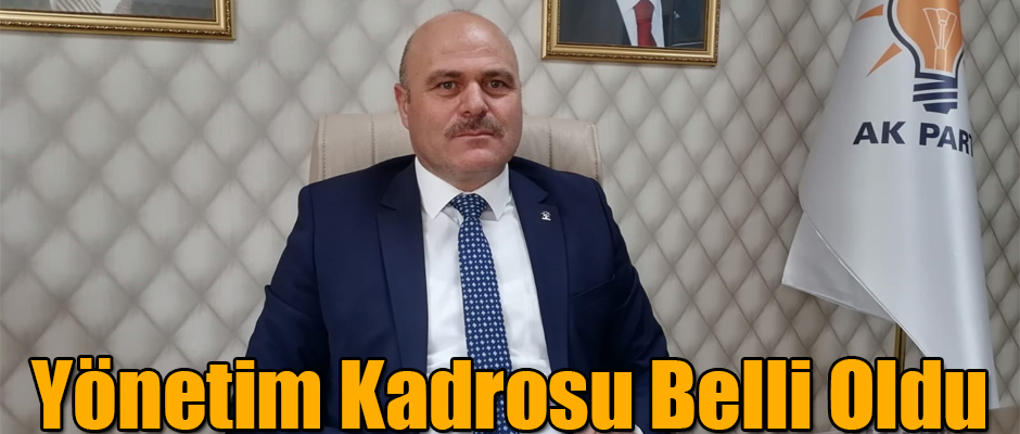 Ak Parti Kars İl Yönetimi Belli Oldu