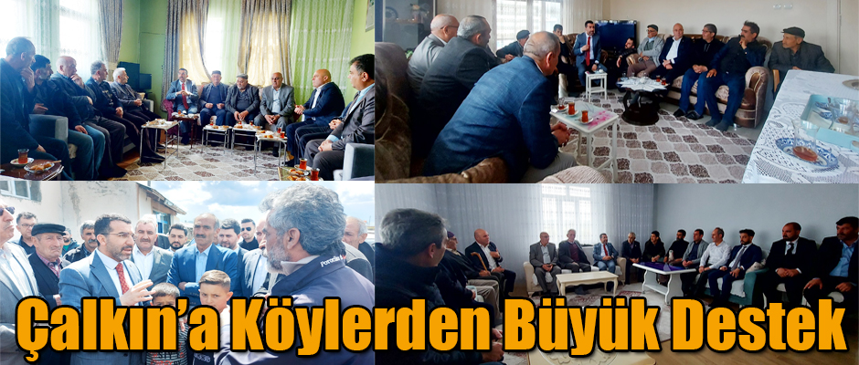 Ak Parti Kars Milletvekili Adayı Çalkın’a Köylerden Büyük Destek