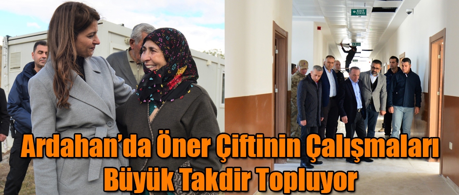 Ardahan'da Öner Çiftinin Çalışmaları Büyük Takdir Topluyor 