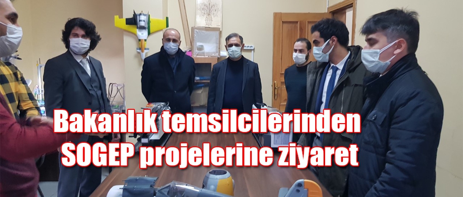 BAKANLIK TEMSİLCİLERİNDEN SOGEP PROJELERİNE ZİYARET