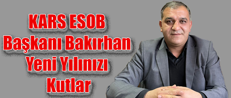 BAŞKAN MURAT BAKIRHAN YENİ YILINIZI KUTLAR