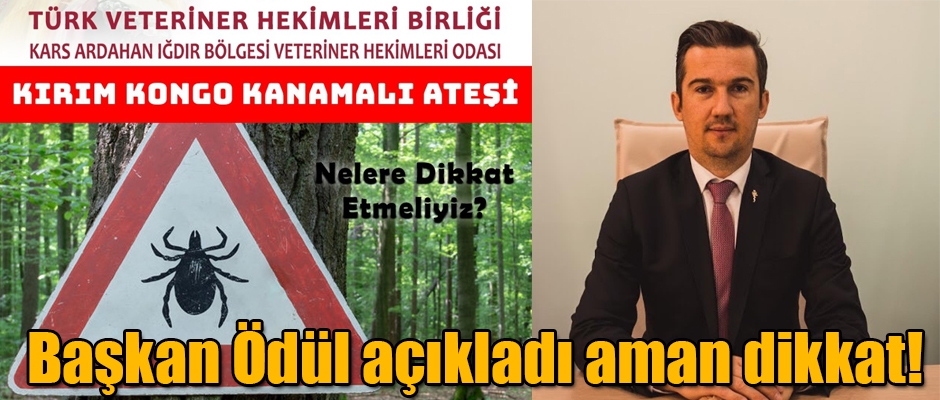 Başkan Ödül açıkladı aman dikkat!