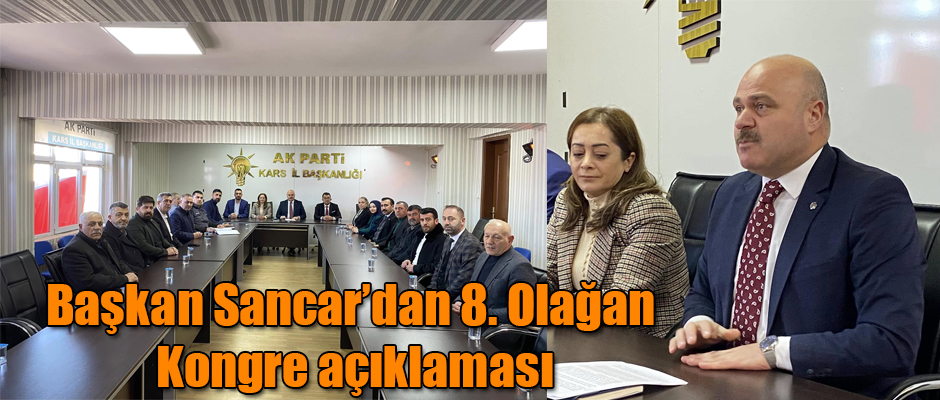Başkan Sancar’dan 8. Olağan Büyük Kongre açıklaması