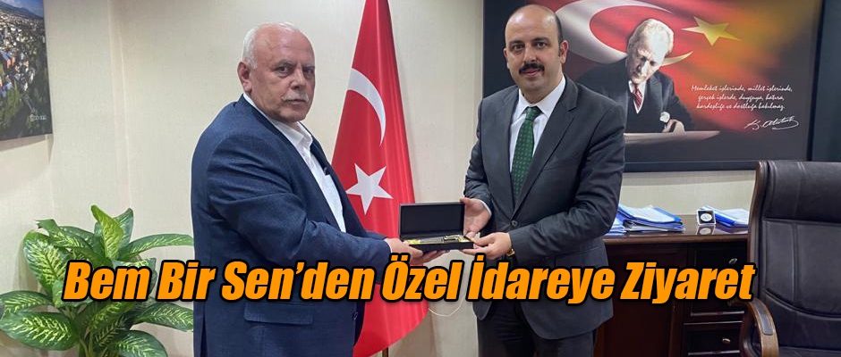 Bem Bir Sen'den Kars Özel İdaresine Ziyaret