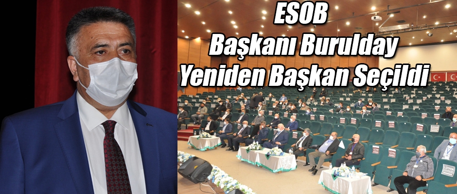 Burulday yeniden başkan seçildi