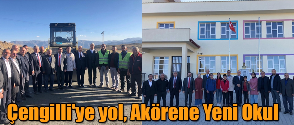 Çengilli'ye yol, Akörene Yeni Okul 