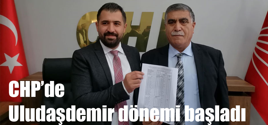 CHP Kars İl Başkanlığında Uludaşdemir Dönemi Başladı