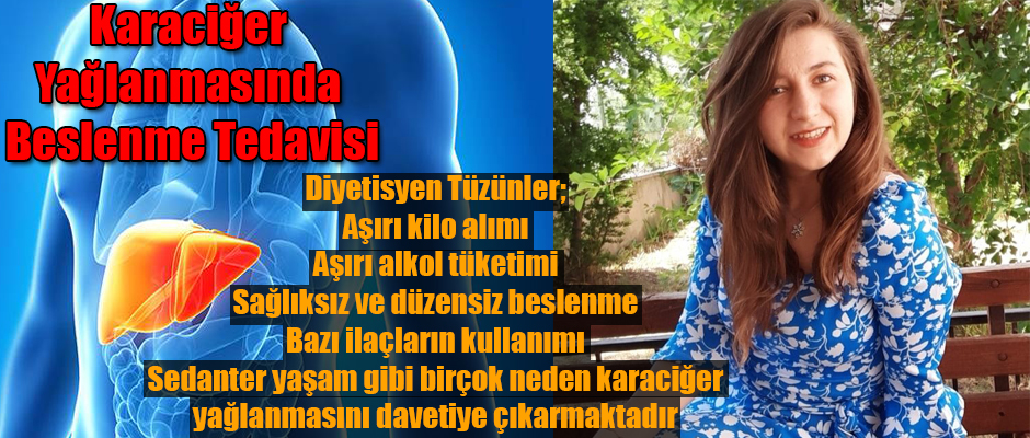 Diyetisyen Hülya Tüzünler Karaciğer Yağlanmasında Beslenme Tedavisine Dikkat Çekti!