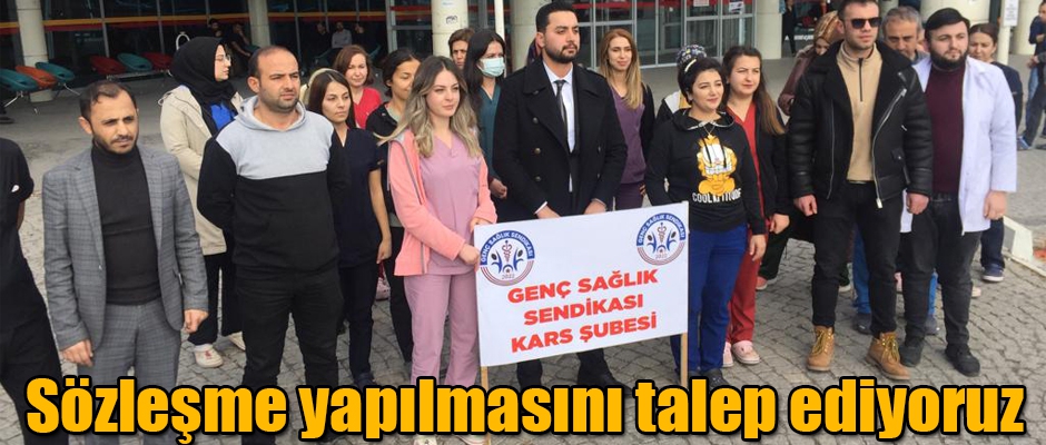  Erginyürek, sözleşme yapılmasını talep ediyoruz