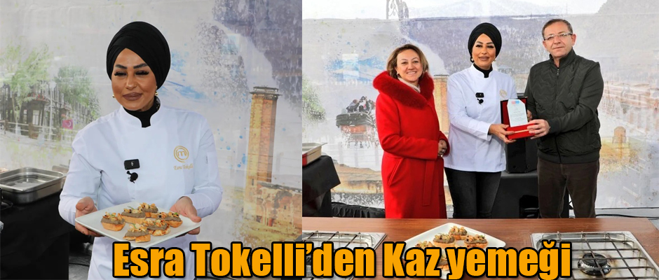 Esra Tokelli'den Kaz Yemeği 