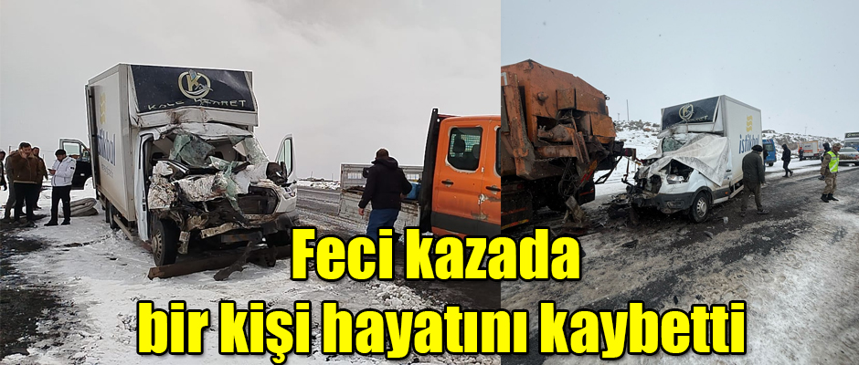 Feci Kazada Bir Kişi Hayatını Kaybetti