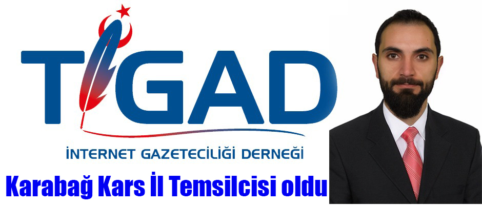 Gazeteci Volkan Karabağ, TİGAD Kars Temsilcisi oldu