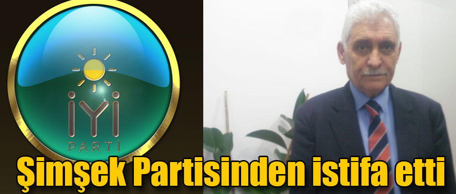 Hikmet Şimşek Partisinden istifa etti