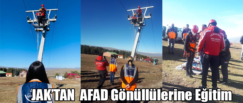 JAK'TAN AFAD GÖNÜLLÜLERİNE EĞİTİM