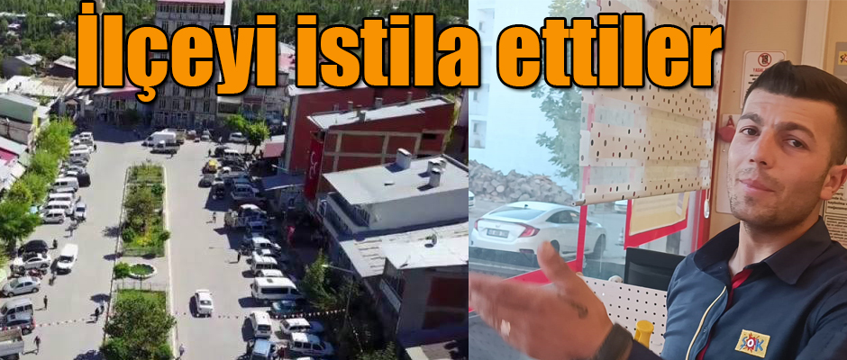 Kağızman İlçesini Adeta İstila Ettiler