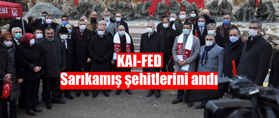 KAI-FED ŞEHİTLERİ ANDI