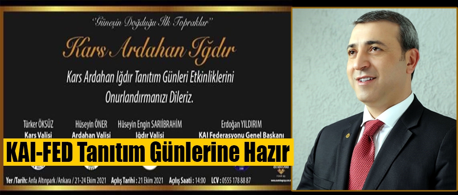 KAI-FED TANITIM GÜNLERİNE HAZIR