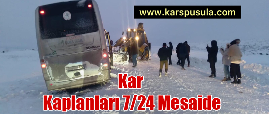 Kar Kaplanları 7/24 Mesaide