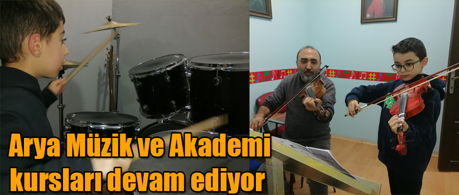 Kars Arya Müzik ve Akademi Eğitimlerini Aralıksız Sürdürüyor