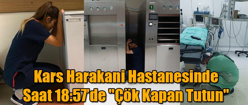 Kars Harakani Devlet Hastanesinde Saat 18:57'de 