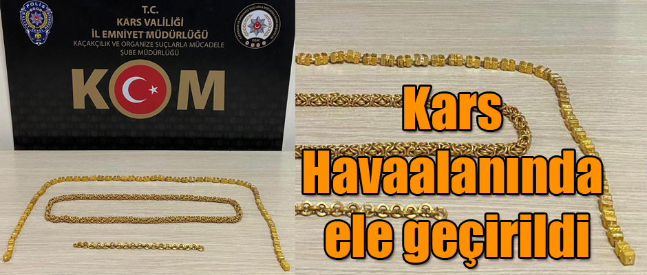 Kars Havaalanında Ele Geçirildi