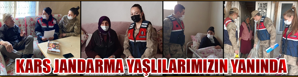 Kars Jandarma Yaşlılarımızın Yanında