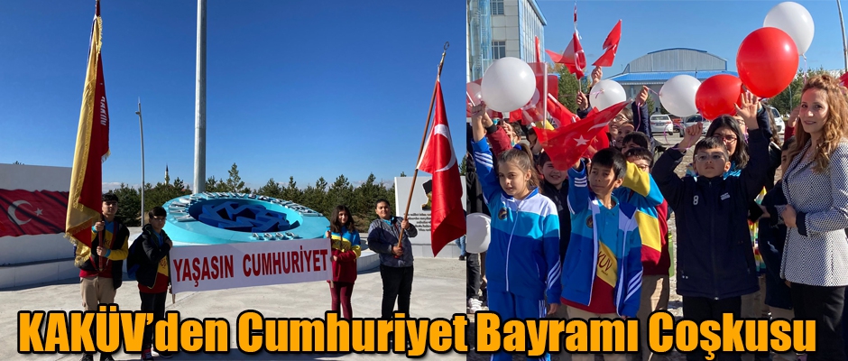 Kars KAKÜV’den Cumhuriyet Bayramı Coşkusu