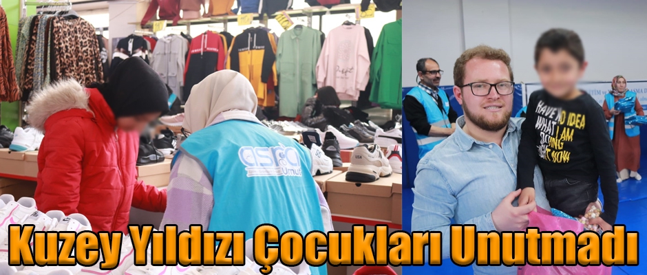 Kars Kuzey Yıldızı Derneğinden Çocuklara Bayramlık Kıyafet 