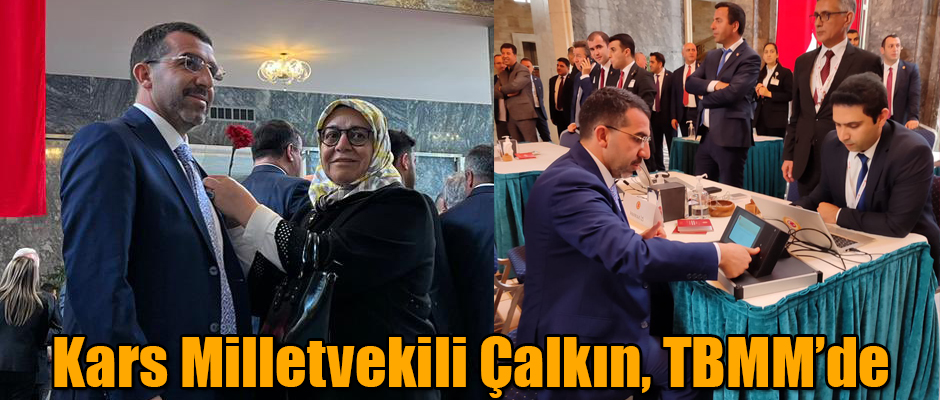 Kars Milletvekili Adem Çalkın TBMM'de