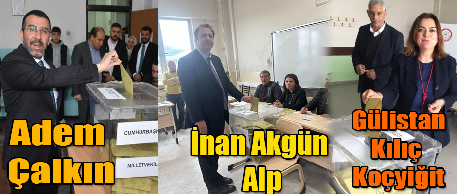 Kars Milletvekilleri; Ak Parti 1, CHP 1 ve Yeşil Sol Parti 1 