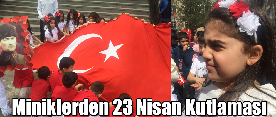 Kars Namık Kemal İlk Okulu Öğrencilerinden 23 Nisan Kutlaması