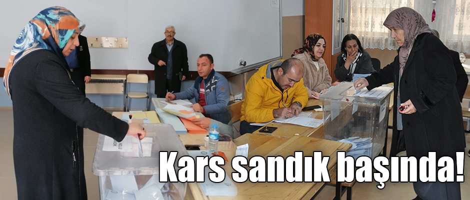 Kars Sandık Başında