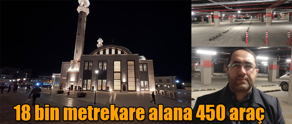 Kars'ta 18 bin metrekare alana 450 araç!